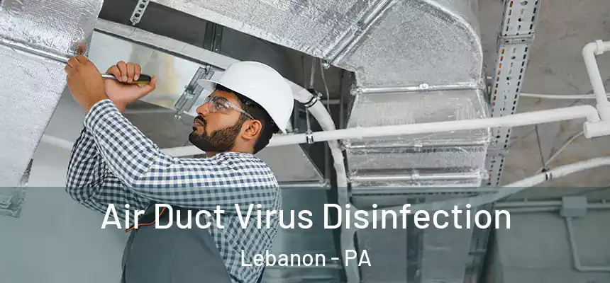 Air Duct Virus Disinfection Lebanon - PA