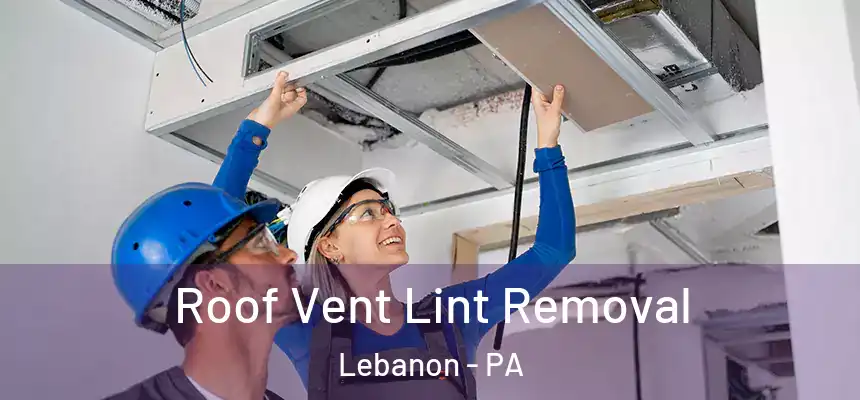  Roof Vent Lint Removal Lebanon - PA